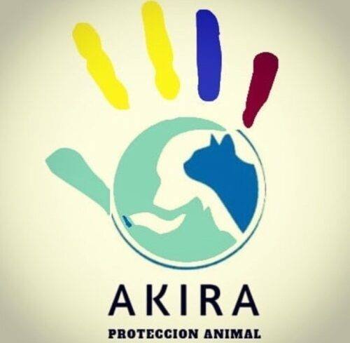 Logo de Akira Protección Animal de Guayaquil Ecuador.