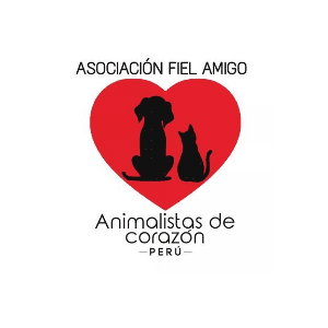 Logo de Animalistas de corazón Perú