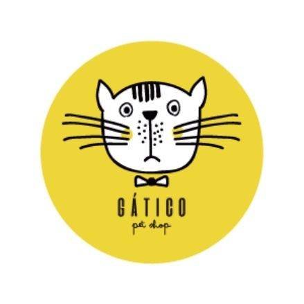 Logo de "Gático" , fabricantes de Gimnasios para gatos en Colombia.