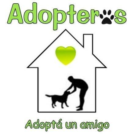 Adopteros Argentina logo. heroes sin capa. petepua